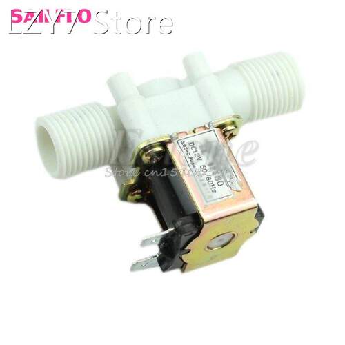 Hot Electric Solenoid Valve Magnetic DC 12V N/C Water Air In