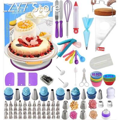 285pcs Cake Decorating Supplies Baking Set Cake Pans Set Cak