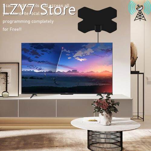 Indoor 150 Miles 4K HDTV Antenna Digital Antenna TV Aerial R