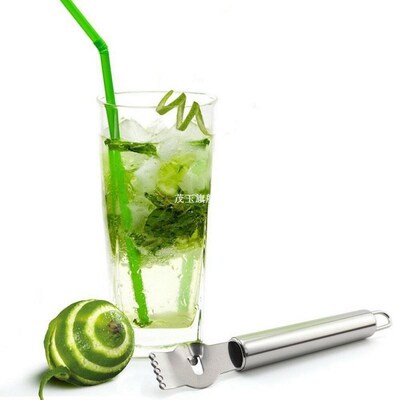 Lime Orange Fruit Citrus Zester Peeler Stainless Steel Lemon