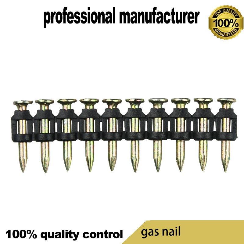 22mm long gas nails for hand tools 1000pcs steel nails for h