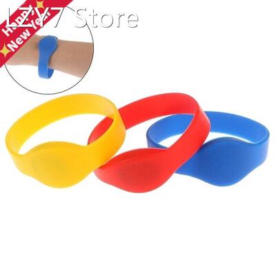 125Khz T5577/EM4305 Rewritable RFID Bracelet Silicone Wristb