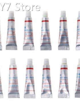 2pcs Diamond Abrasive Paste Compound Micron Glass Metal Poli