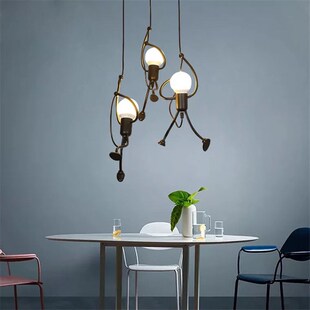 Creative human shape Chandeliers Home Decoration Lighting 3