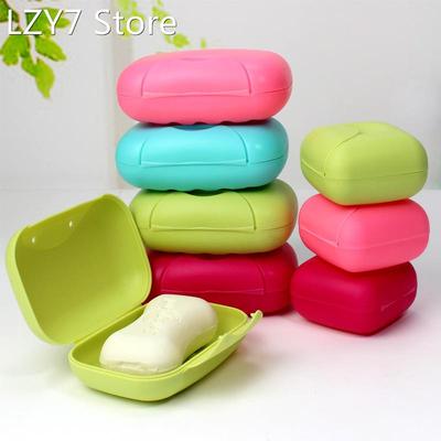 Plastic Travel Soap Box Dish Plate Case Case Holder Containe