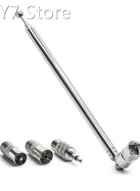 K1KF Radio Aerial with 3 Adapters FM Aerial Telescopic Anten