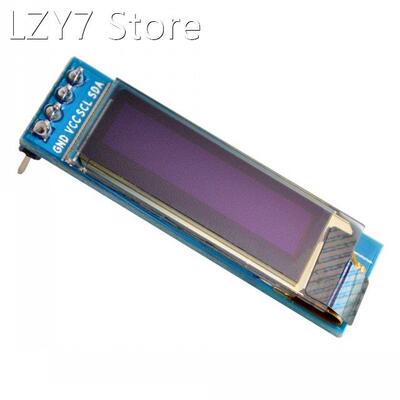 0.91 inch 12832 white and blue color 128X32 OLED LCD LED Dis