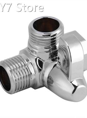 3-Way Diverter Connector G1/2 T Shape Adapter Splitter Sink