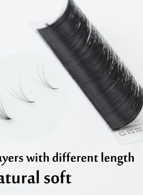 LAGEE Auto fans Easy fanning Eyelash Extensions blossom blo