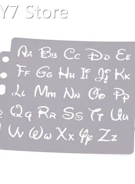 Alphabet Letter Stencils Template Painting Scrapbooking Embo