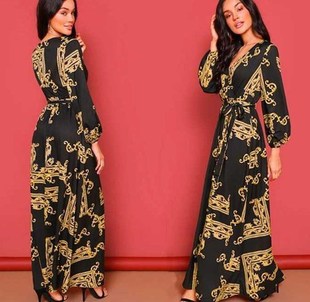 Autumn clothes women lon dress maxi Sexy Party dress beach