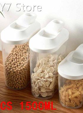 Creative Cover Cereal Grain Storage Boxes Scaled Cup Cover P