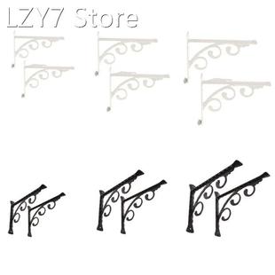 1 Pair Right Angle Metal Floating Shelf Brackets Wall Mounte