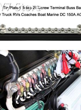 4 Studs Terminal #10-32 Screw BussBar for Car Truck RVs Coac