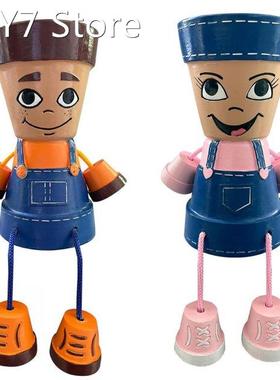Innovative Cute 3D Flower Pot Boy & Girl Country Kid Res