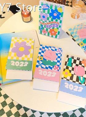 2022 Checkerboard Calendar Palnner Standing Monthly Calendar