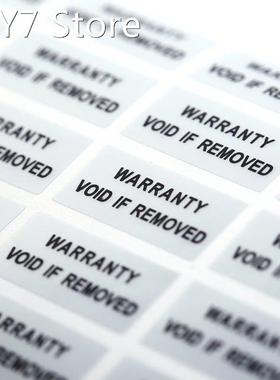 300pcs Printed Security Seals Tamper Evident Warranty Void L