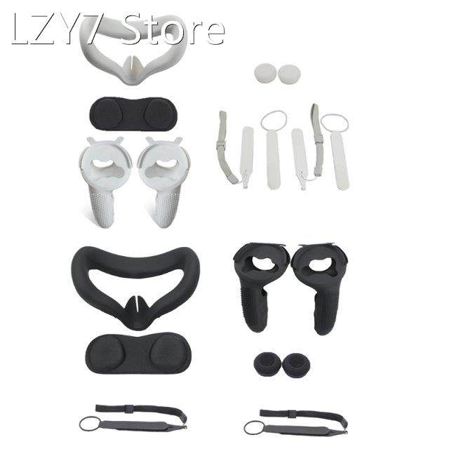 1 Set Anti-Slip Rocker Cap VR Lens Cover Silicone Case Handl