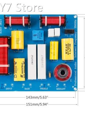 Weah-3505 300w Speaker Audio Frequency Divider 3 Way Crossov