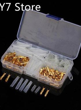 120pc Brass Bullet 3.5mm Connectors Male & Female Termin