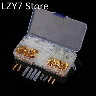 120pc Brass Bullet 3.5mm Connectors Male & Female Termin