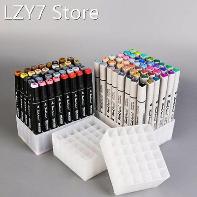 30/36/40/48 Slots Marker Pen Storage Holder Brush Pencil Rac