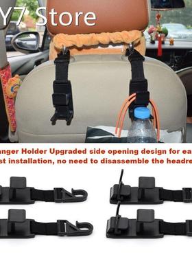 4 Pack Headrest Hooks for Car Purse Hanger Headrest Hook Hol