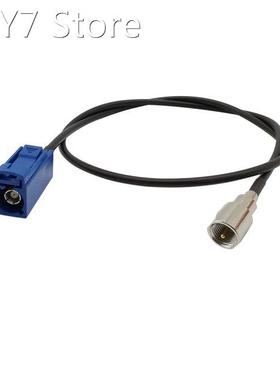 1Pcs Fakra C Female Jack to FME Male Plug Connector RG174 Co