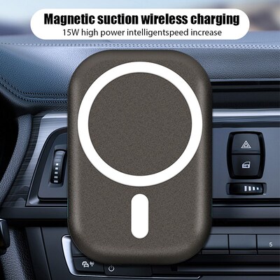 15W Magnetic Wireless Charger iPhone 12 Stand Magnetic Car