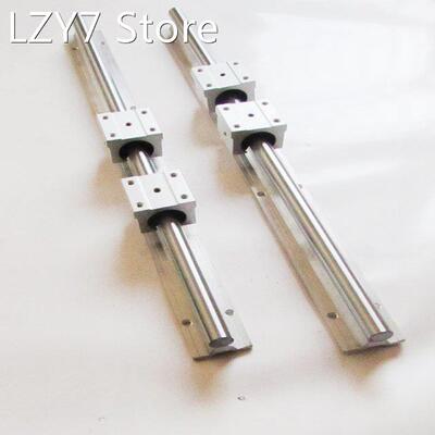 12mm linear rail SBR12 L 400mm support rails 2 pcs + 4 pcs S