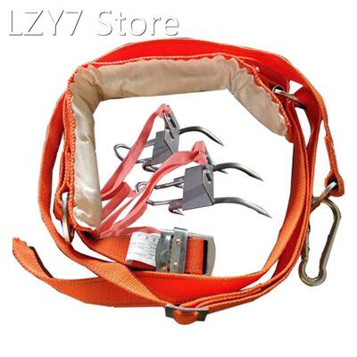 Pole Climbing Spikes Tree Climbing Spikes With Harness Belt