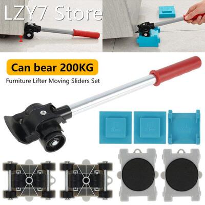 8Pcs Professional Furniture Transport Lifter Tool Set Heavy