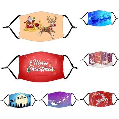 Christmas Mask Elk Decorations For Home Ornament Xmas Gifts