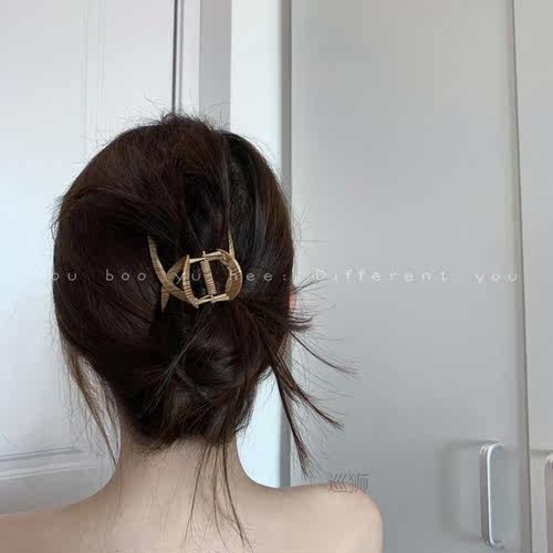 South Korea large hairpin net red 2020 new back of the head