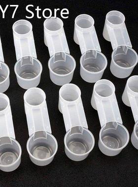 10pcs Plastic Pet Bird Pigeon Parrot Drinker Feeder Aviary C