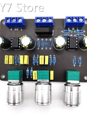 Dual NE5532 Tone Stereo Preamplifier Board Audio HiFi Amprif