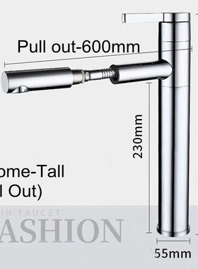 Basin Hot Cold Mixer Tap 360 Degree Rotate Bath Basin Faucet