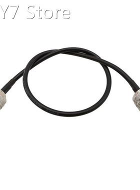 1Piece 50CM UHF Male Plug to UHF PL259 Pl-259 Male Plug Conn