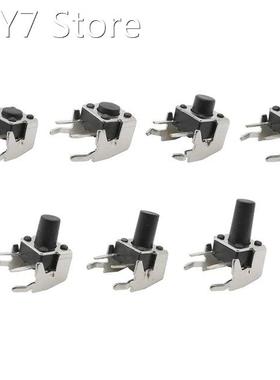 30Pcs/lot 6x6mm Tactile Tact Push Button Switch 4Pin Right A