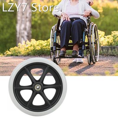 8 Inch Wheelchair Front Wheels Disabled Anti-Slip Rubber Whe