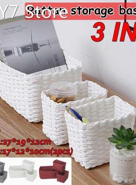 Non-woven Storage Box 3 in 1 Home Foldable Storage Basket Br