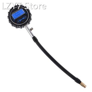 Air Tube Tire Vehicle Tes Gauge Long Pressure Tyre Car Meter