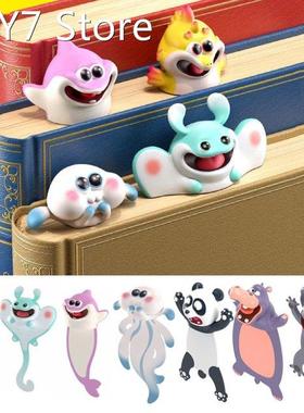 New Lovely 3D Stereo Animal Bookmarks Creative Cartoon Octop