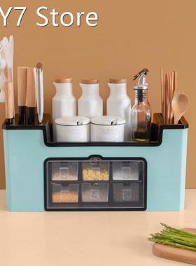 Kitchen Supplies Organizer Rack Multi-Function Spice Storage