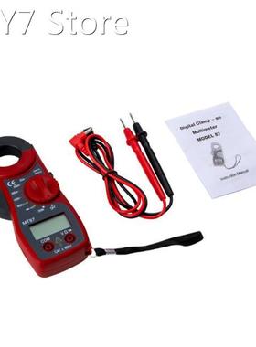 MT87 LCD Digital Clamp Meter Multimeter AC/DC Ammeter Voltme