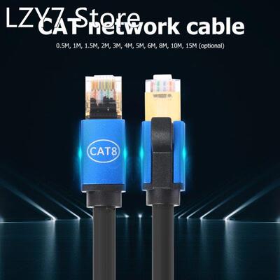 Cat8 Ethernet Cable STP 40Gbps Super Speed Cat 8 RJ45 Networ