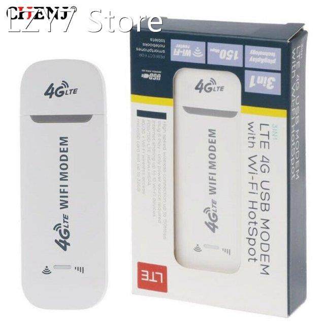 Unlocked 4G LTE USB Modem Mobile Wireless Router Wifi Hotspo