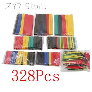 164Pcs/328Pcs/set Heat Shrink Tube Kit Insulation Shrinking