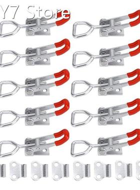 10 Pack Adjustable Toggle Latch Clamp 150Kg Holding Capacity