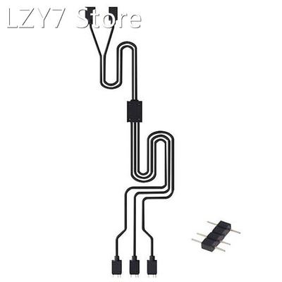 5-24V 3 Pin RGB Connector 1 To 5/ 3 pin Wire Splitter Extens